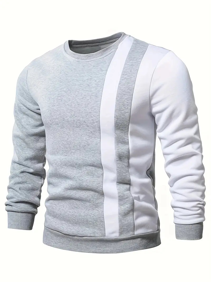 Blaine – Stilvolles Sweatshirt Mit Kontrastierenden Streifen