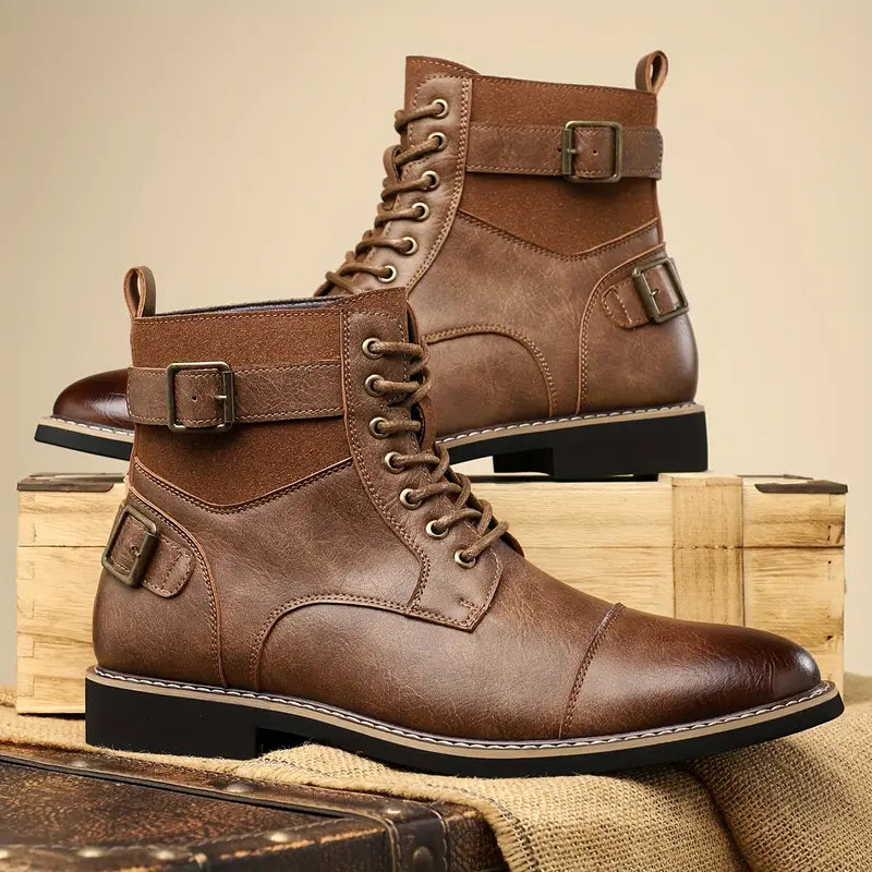 Dylan – Lässige Stiefeletten Mit Schnallen