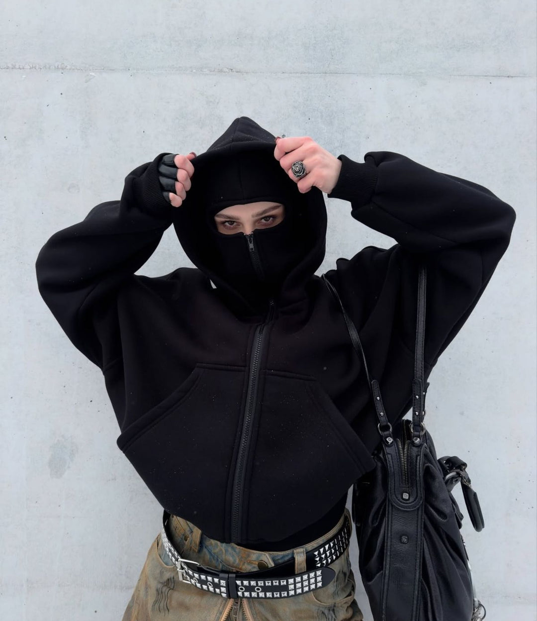 StealthCore – Kapuzenpullover Mit Durchgehendem Reißverschluss