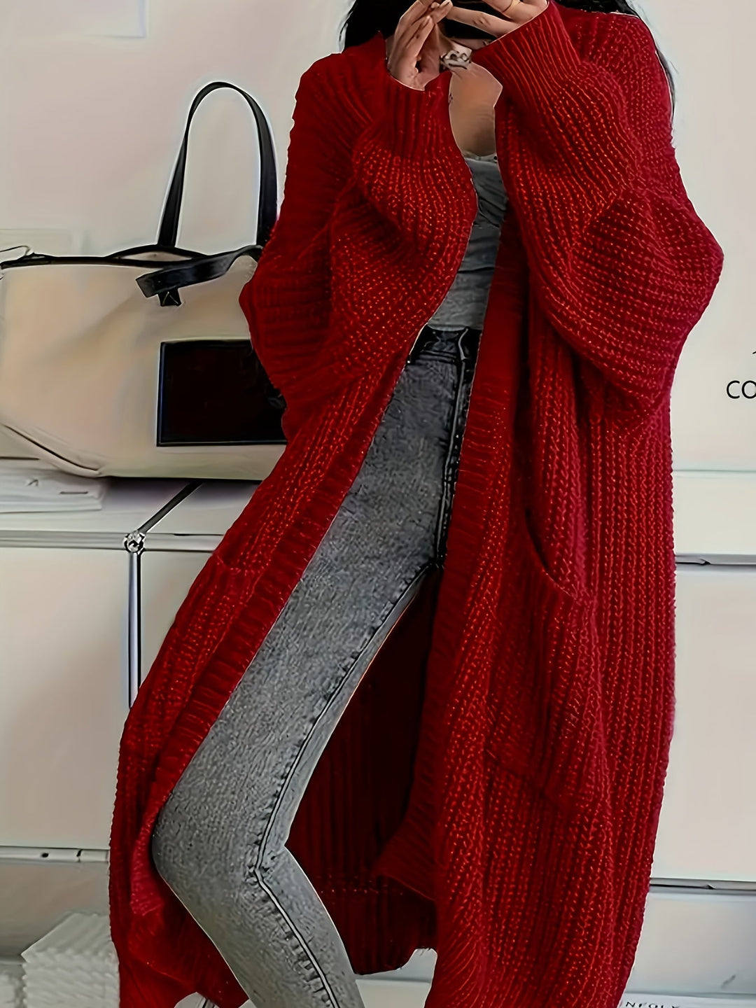 Franziska - Langärmelige Strickjacke