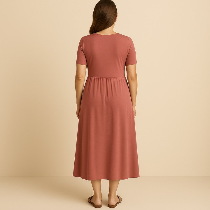 Bridgett - Kurzärmeliges Kleid