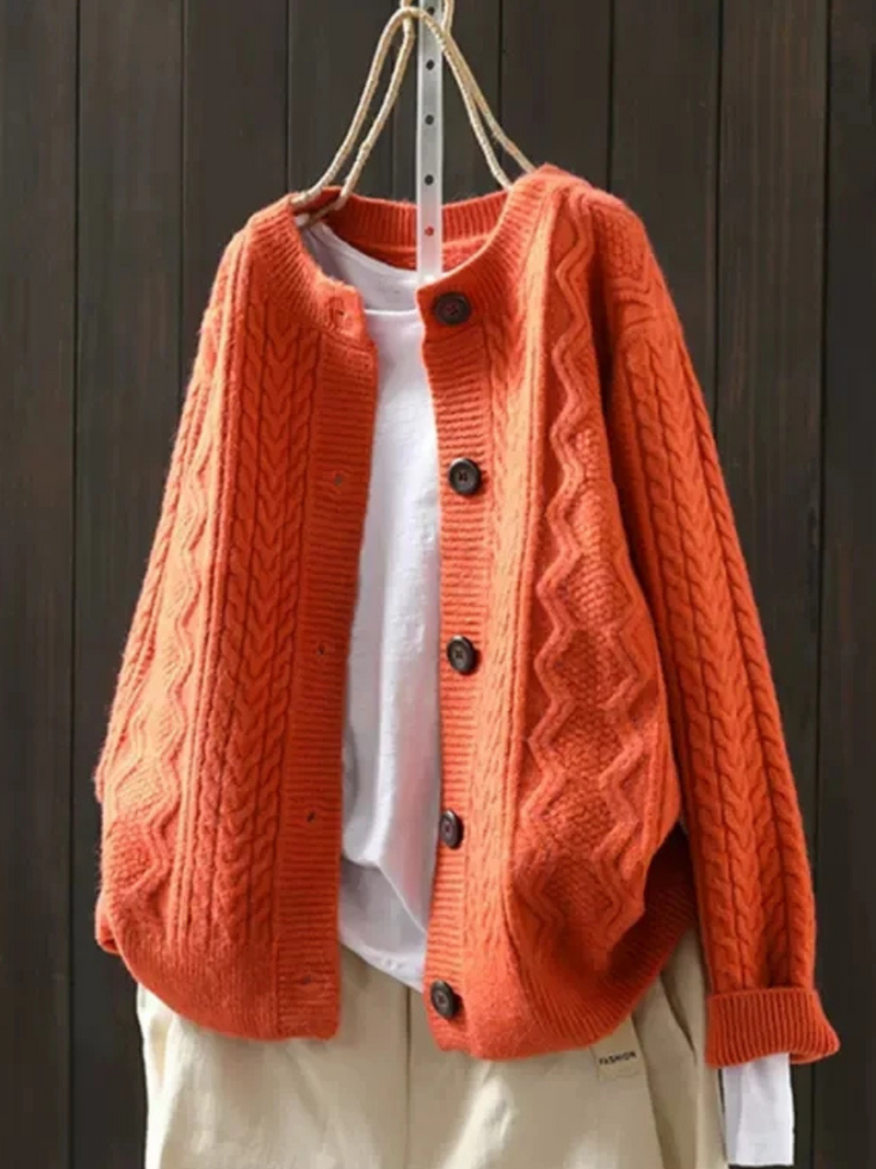 Nasrin – Gestrickte Strickjacke