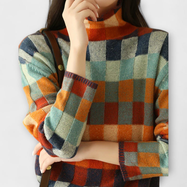 Berthe – Kaschmir Strickpullover Mit Rollkragen