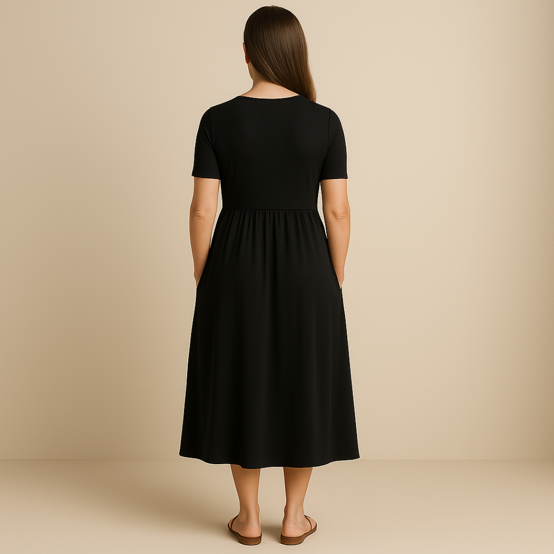 Bridgett - Kurzärmeliges Kleid