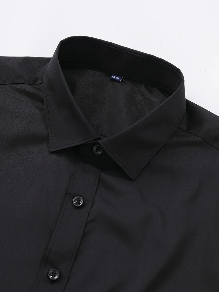 Byron – Elegantes Langarm Hemd Mit Knöpfen