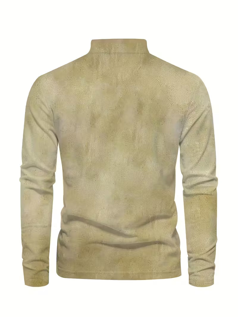 Giles – Stilvolles Hemd Mit 3D-Segelboot Drucken