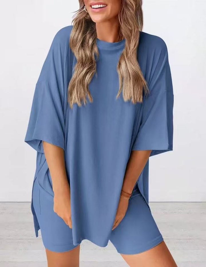 Rikke - Kurzen Ärmeln Zweiteiliges Set
