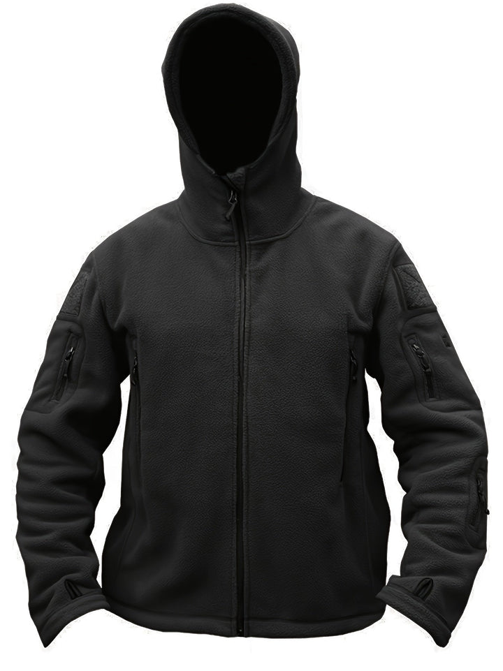 Rosendo – Langärmeliger Kapuzenpullover mit Taschen