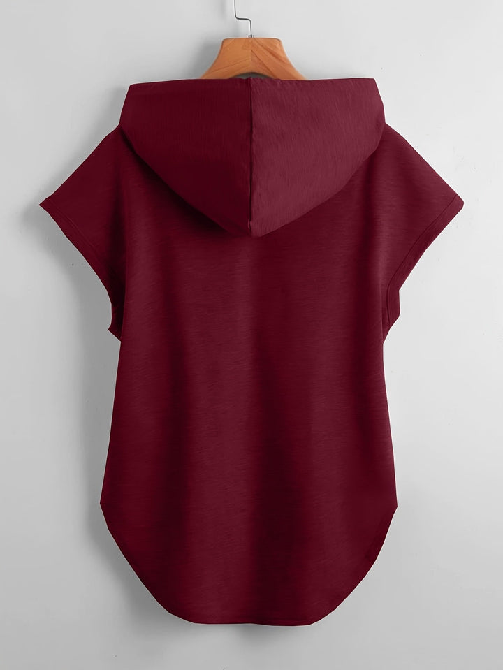 Matthias – Lässiger T-Hemd Kapuzenpullover