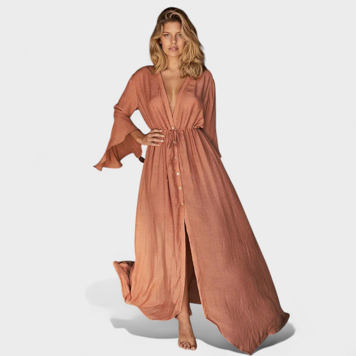 Eusebia – Stilvolles Maxikleid Für Den Sommer