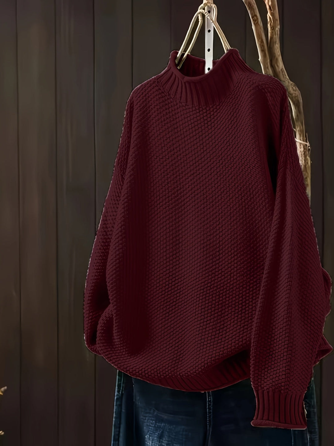 Pippa – Lässiger Winterpulli Mit Langen Ärmeln