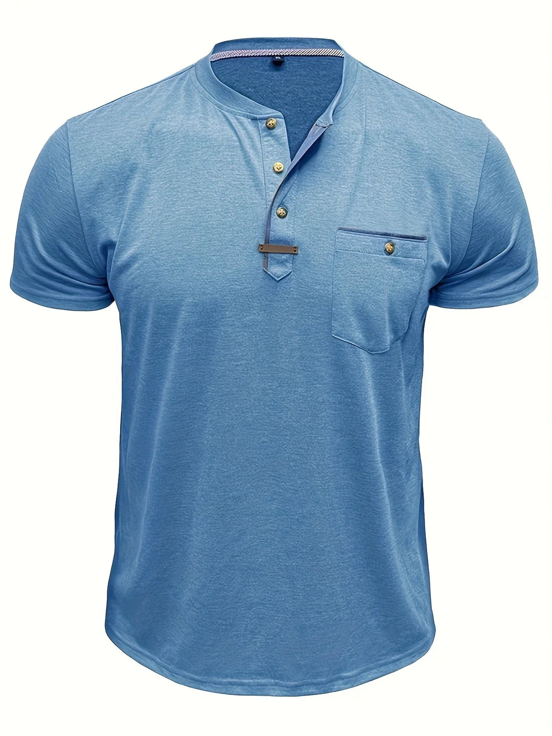 Saxon – Elegant Rundhalsausschnitt T Hemd Mit Tasche