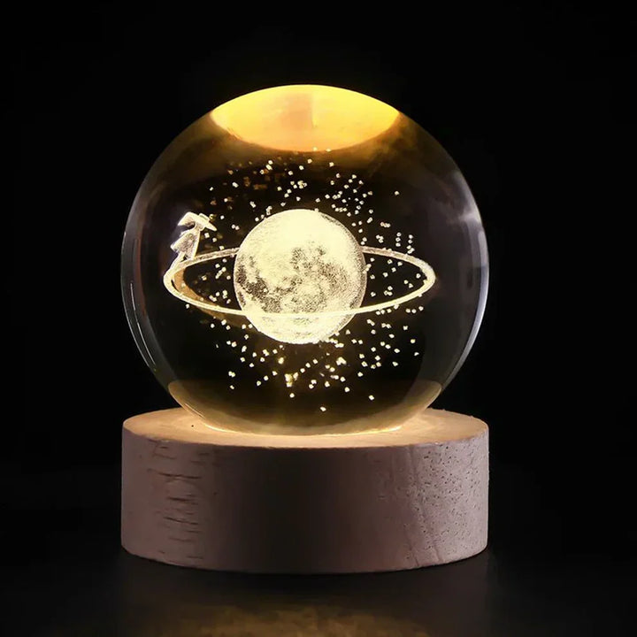 Glow Sphere – Leuchtende Kristallkugel Lampe