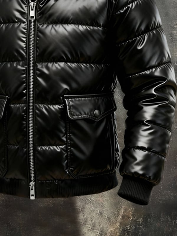 Moussa – Retro Parka Jacke Mit Pelzkragen