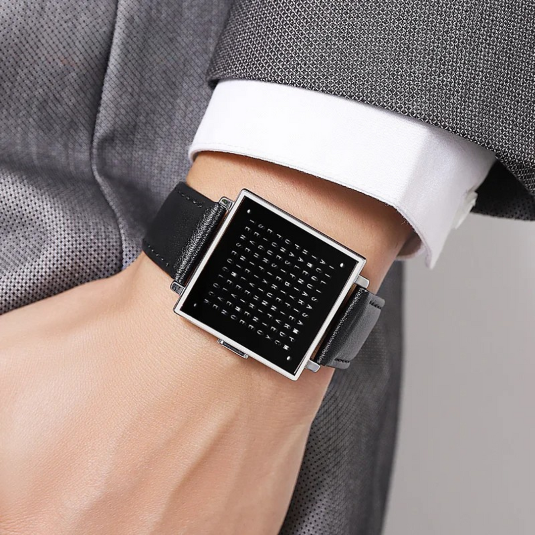 WordTime – Matrix Digital Anzeige Uhr