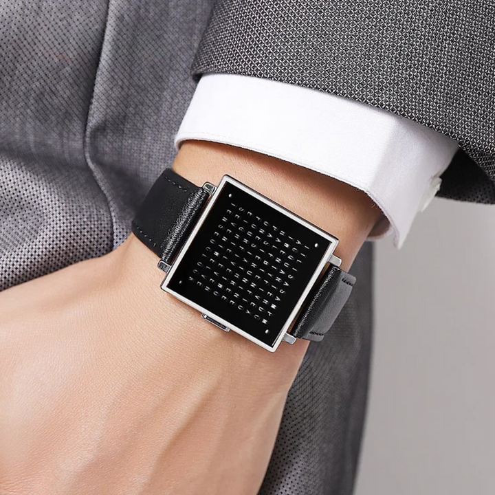 WordTime – Matrix Digital Anzeige Uhr