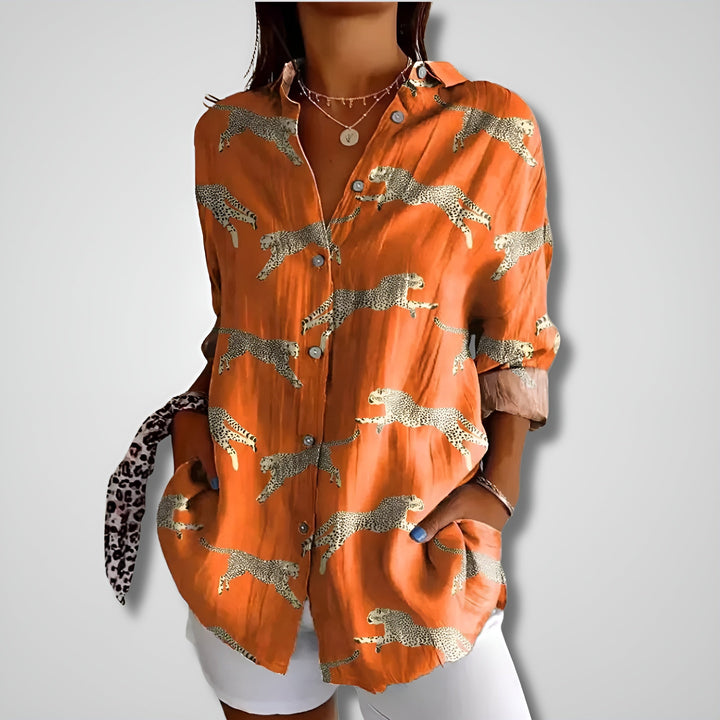 Shalom - Stilvolle Bluse Mit Langen Ärmeln