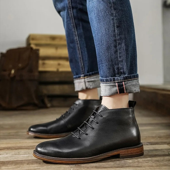 Morgan – Bequeme Lederstiefel