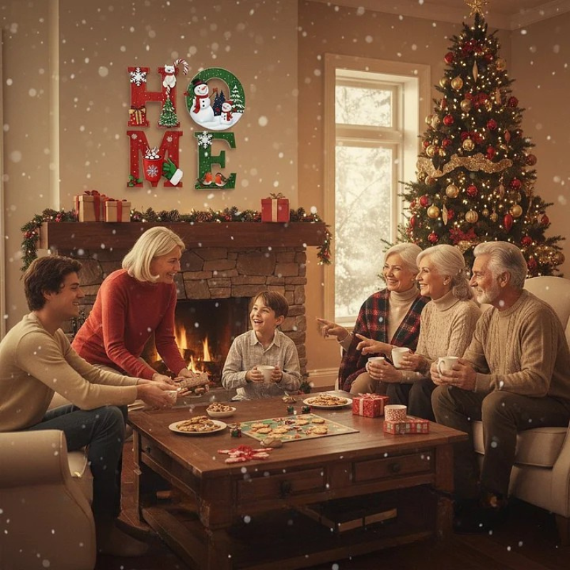 MerrySign – Traditionelles Schild für das Ferienhaus