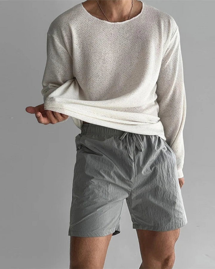 Alaric – Lässiges Strick-T-Hemd