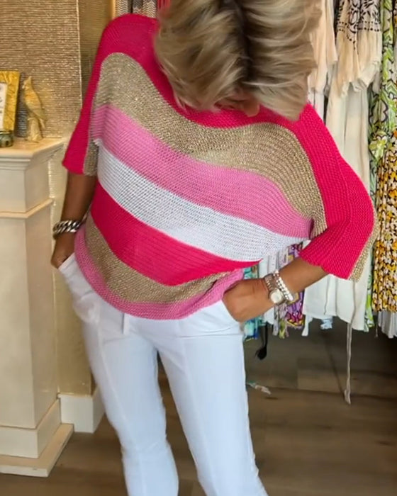 Oliwia – Lockerer Langarm Pullover