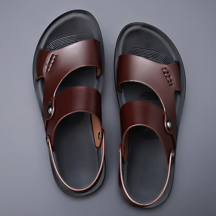 Bryon - Avenwood Ledersandalen