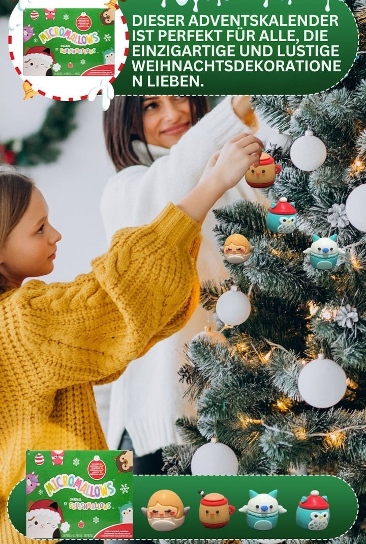 FestiveFuzzies - Weihnachts-Adventskalender Mit Plüschtier