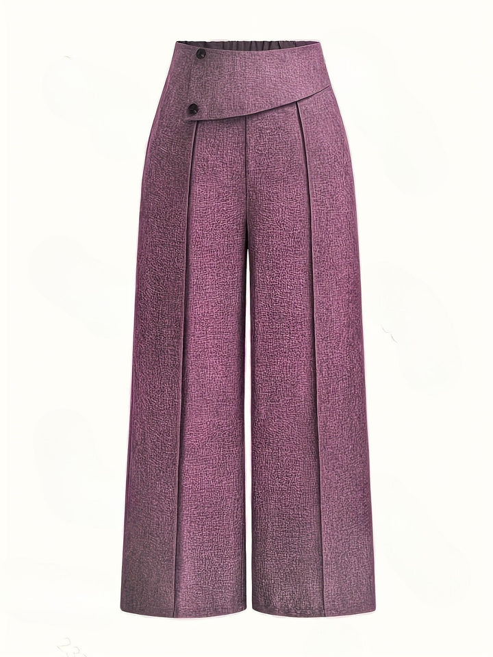 Nmelda – Hose mit hoher Taille und weitem Bein