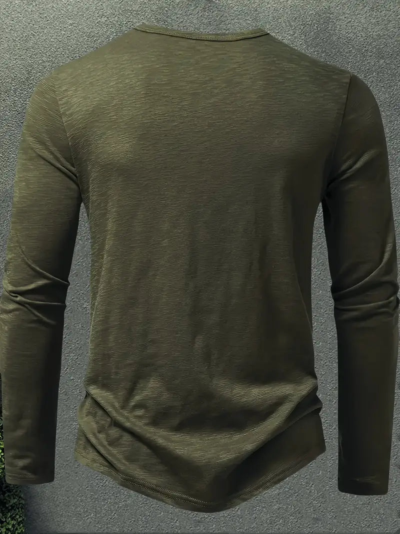 Zekeriya – Langarmhemd mit Knöpfen