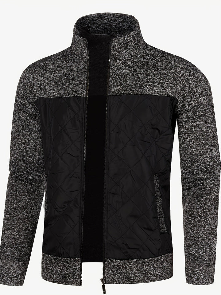 Grzegorz – Langärmelige Strickjacke Mit Reißverschluss