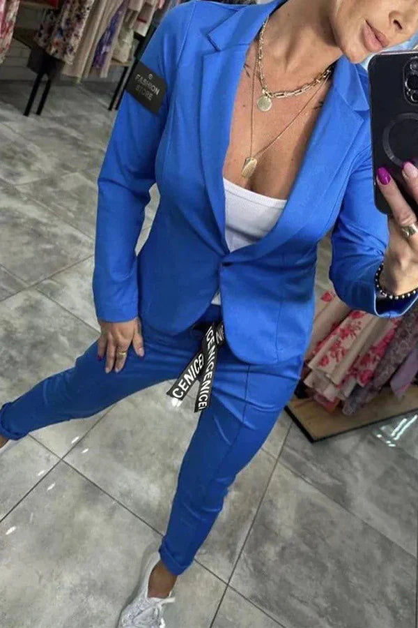 Jocelyne - Elegant Blazer Und Hosen Setzen