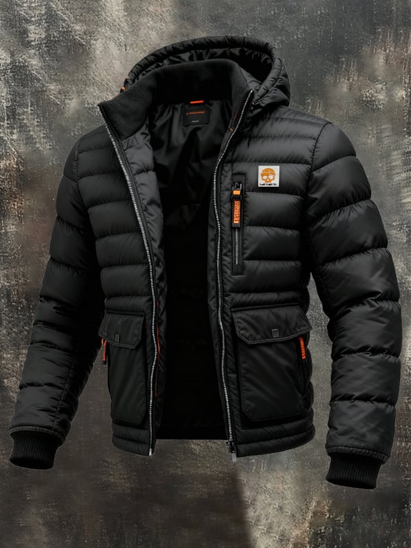 Jitendra – Retro Kapuzenpullover Jacke Mit Reißverschluss