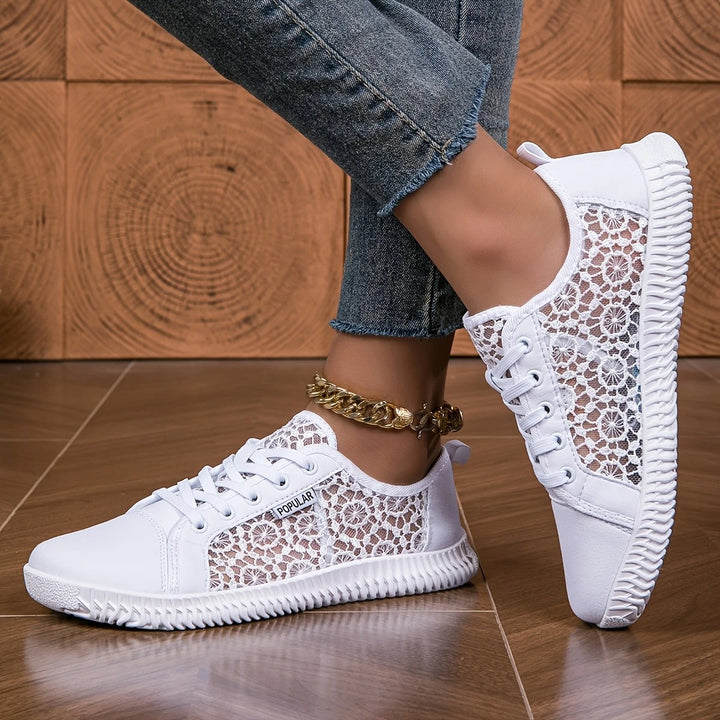Mireya – Eleganter Leichter Turnschuh Aus Spitze