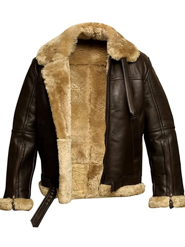 Graham - Warme Lederjacke