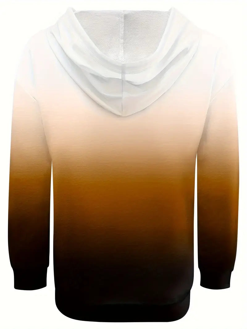 Areeqa – Kapuzenpullover Mit Farbverlauf Und Kordelzug