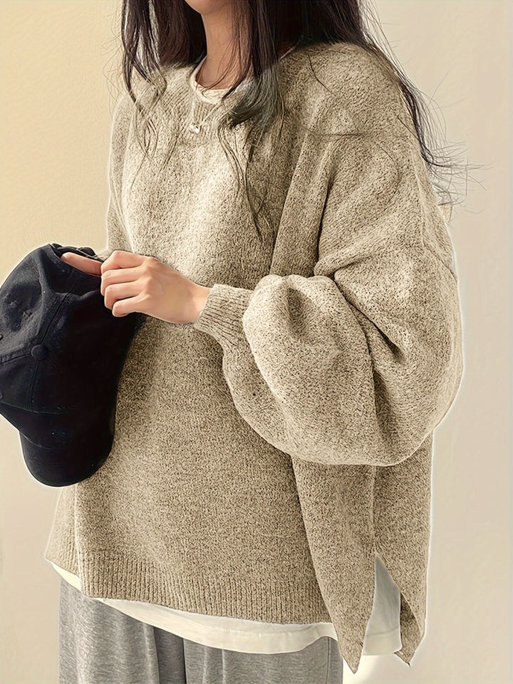 Pearline – Pullover Mit Rundhalsausschnitt Und Langen Ärmeln