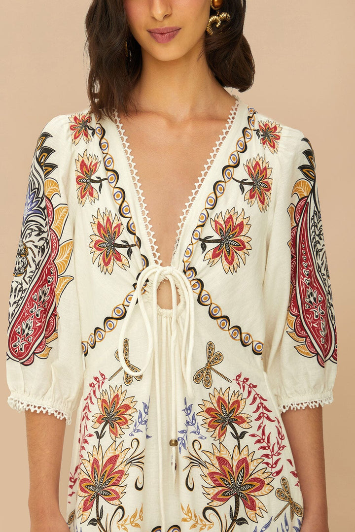 Malindya - Boho Glam Maxi Kleid