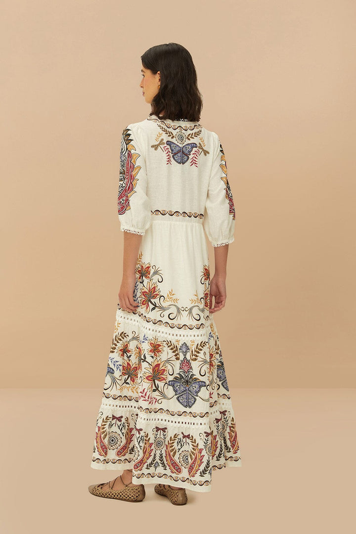 Malindya - Boho Glam Maxi Kleid