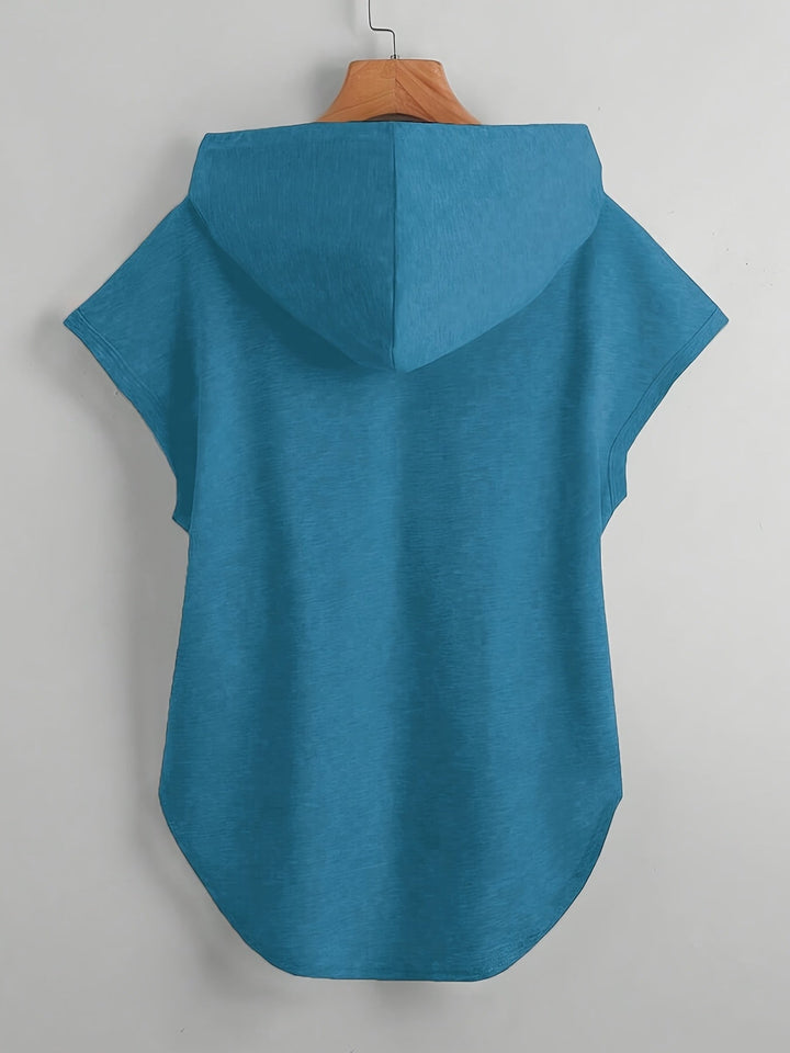 Matthias – Lässiger T-Hemd Kapuzenpullover