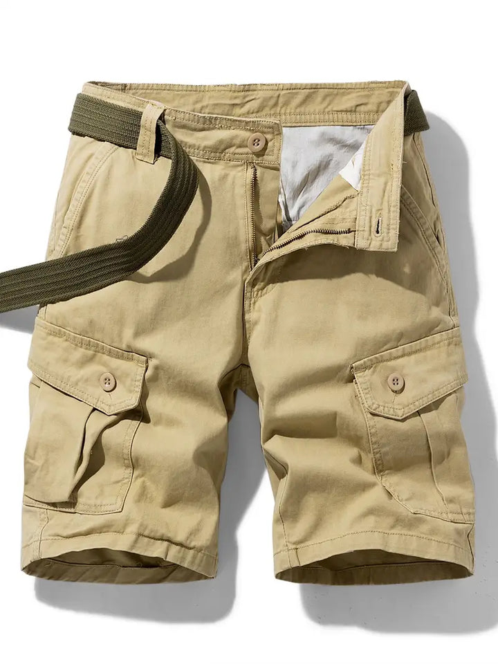 Mauro - Elegante Kurze Hose Mit Mehreren Taschen