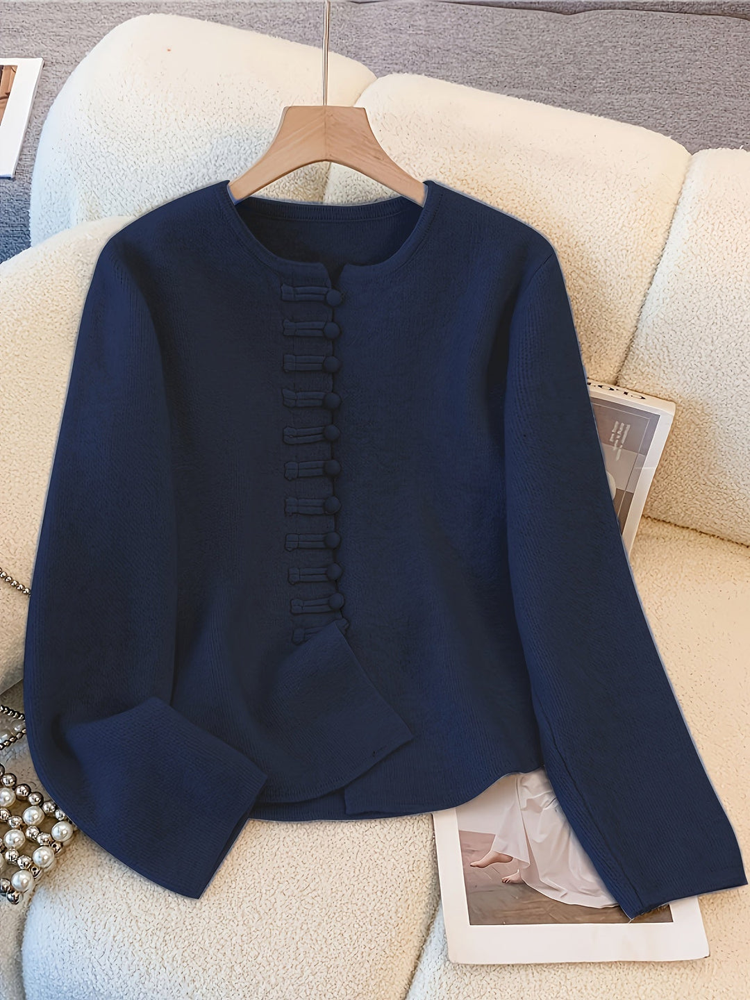 Zorine – Zweiteiliges Set Mit Geknöpftem Cardigan