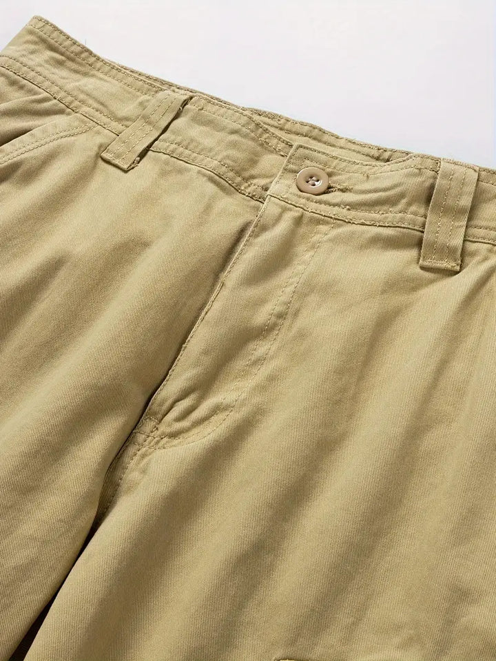 Mauro - Elegante Kurze Hose Mit Mehreren Taschen