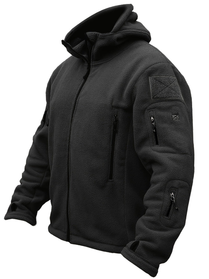 Rosendo – Langärmeliger Kapuzenpullover mit Taschen
