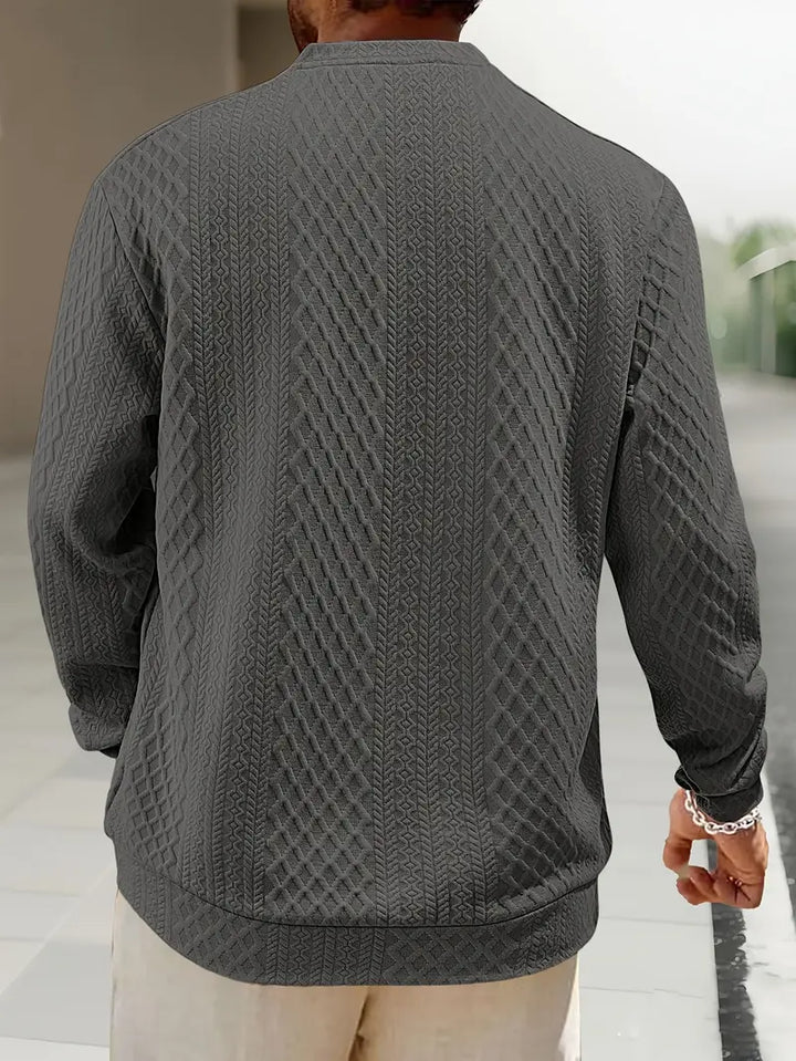 Warriner – Langärmliges Sweatshirt Mit Geometrischem Muster