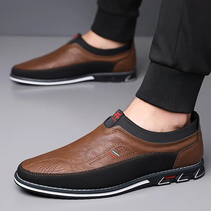 Daron - Rutschfeste Leder Loafer