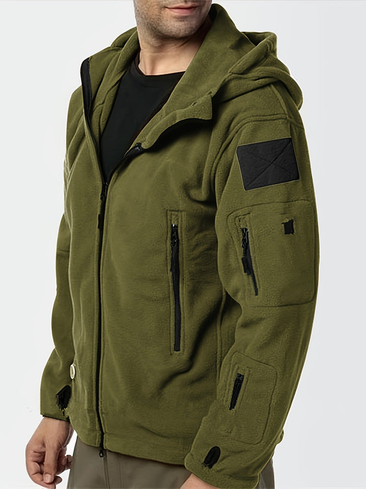 Rosendo – Langärmeliger Kapuzenpullover mit Taschen