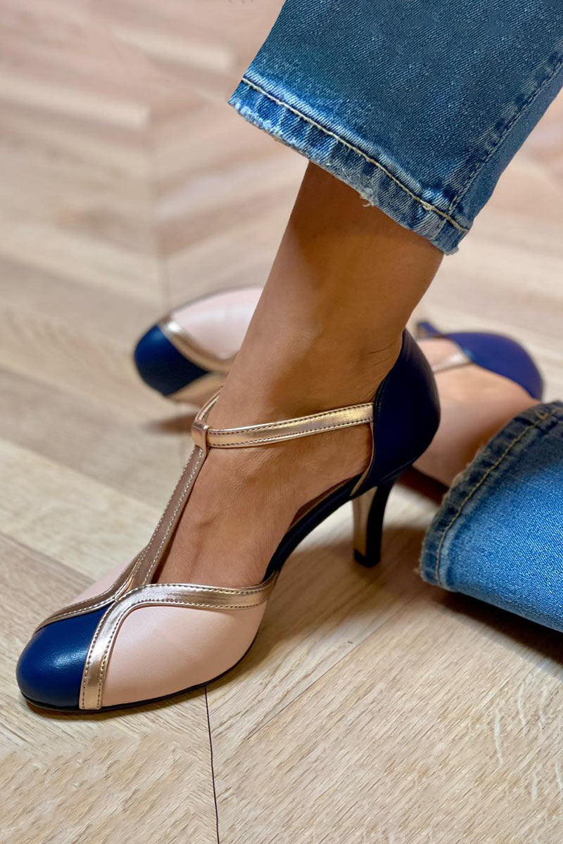 Laya – Bequeme Pumps Mit Runder Zehenpartie