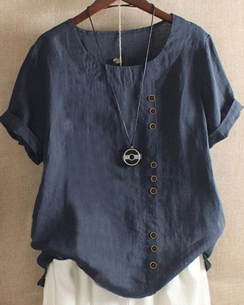 Andree – Kurzärmelige Bluse