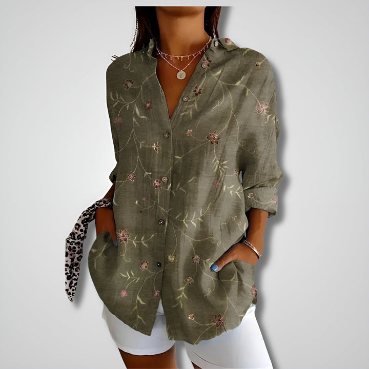 Shalom - Stilvolle Bluse Mit Langen Ärmeln