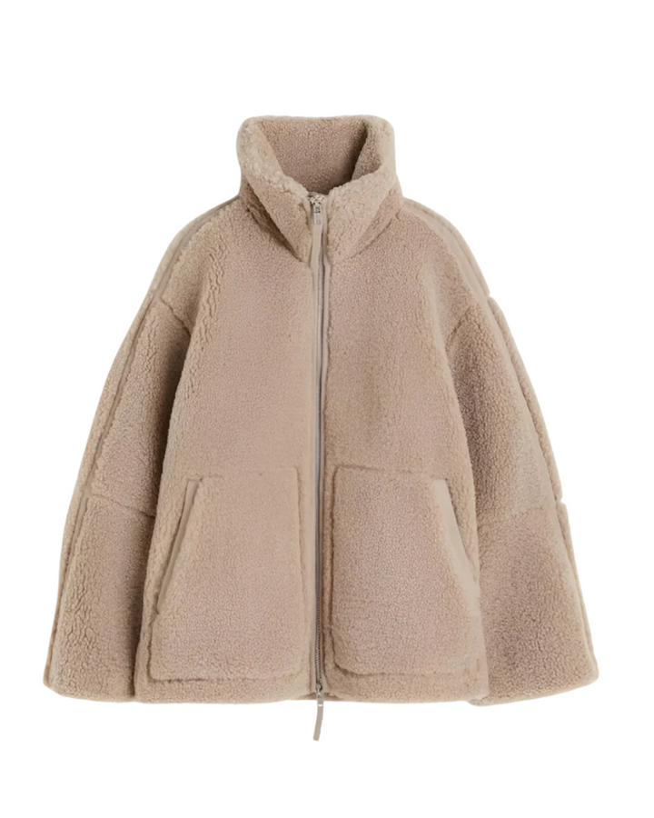 Tatjanka - Langärmelige Jacke Aus Lammwolle